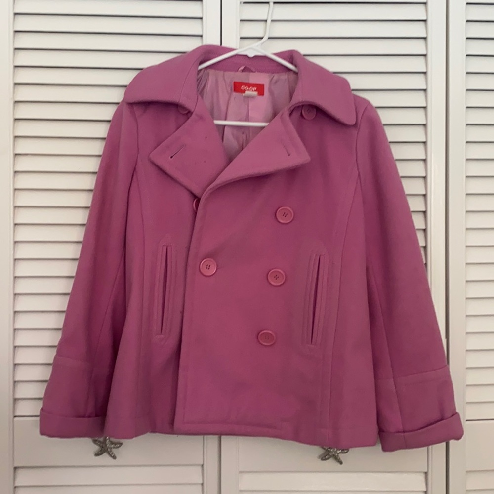 Barney’s New York CO-OP wool pea coat